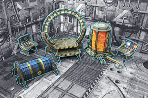 Spiel Battle Systems - Sci-fi Dimension Gate