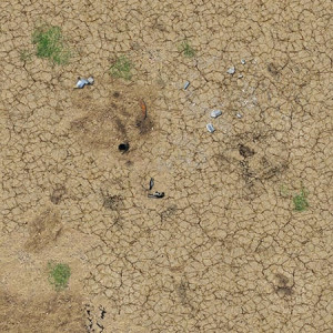 Spiel Battle Systems | Desert Wasteland - Spielmatte (60x60cm)