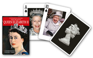 Kartenspiel Gedenk-Kartenspiel - Queen Elizabeth II (Collectors Cards)