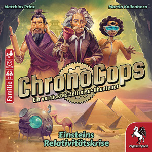 Kartenspiel ChronoCops - Einsteins Relativitätskrise