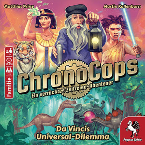 Kartenspiel ChronoCops - Da Vincis Universal-Dilemma