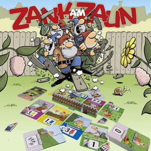Kartenspiel Zank am Zaun