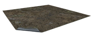 Spiel Battle Systems | Muddy Streets - Spielmatte (90 x 90 cm)