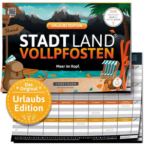 Spiel Stadt Land Vollpfosten - Urlaubsedition
