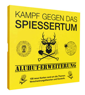 Kartenspiel Kampf gegen das Spießertum | Aluhut - Erweiterung