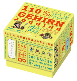 Kartenspiel 110% Gehirnjogging