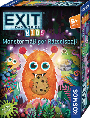 Kosmos Spiel EXIT: Das Spiel - Kids | Monstermäßiger Rätselspaß