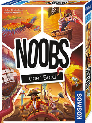 Kosmos Kartenspiel Noobs: Über Bord