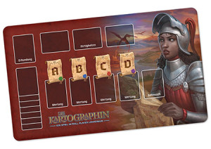 Kartenspiel Kartograph - Spielmatte