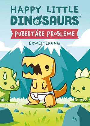 Kartenspiel Happy Little Dinosaurs - Pubertäre Probleme Erweiterung