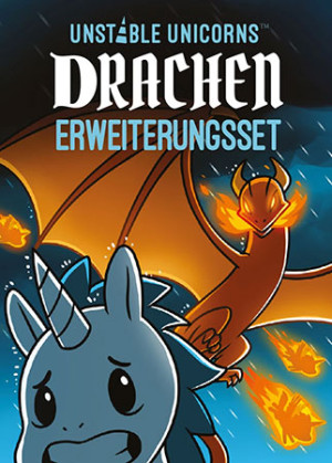 Kartenspiel Unstable Unicorns | Drachen-Set - Erweiterung
