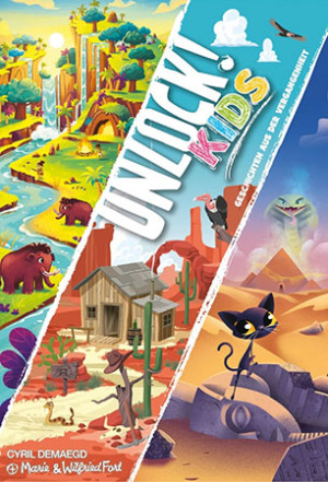 Asmodee Kartenspiel Unlock! Kids | Geschichten aus der Vergangenheit