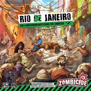 Brettspiel Zombicide 2. Edition - Rio Z Janeiro Kampagnenerweiterung