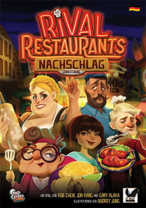 Corax Games Brettspiel Rival Restaurants | Nachschlag - Erweiterung