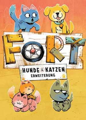 Kartenspiel Fort | Hunde und Katzen - Erweiterung