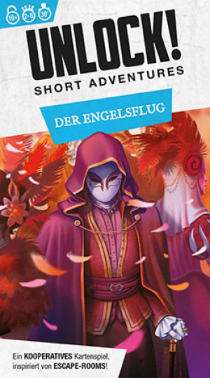 Asmodee Kartenspiel Unlock! Short Adventures | Der Engelsflug