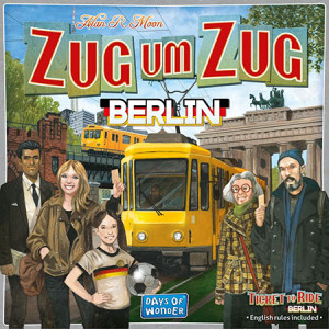 Asmodee Brettspiel Zug um Zug: Berlin