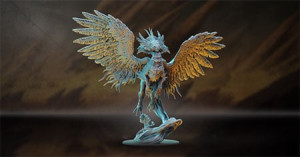 Spiel Dragonbond - Drachenminiatur Kuxcoatl