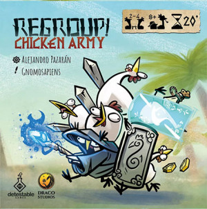 Kartenspiel Regroup!: Chicken Army (EN+ES)