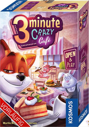 Kosmos Kartenspiel 3-Minute-Crazy-Café