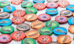 Spiel e-raptor Tokens: Flügelschlag + Erweiterungen