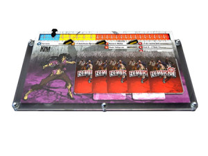 Spiel e-raptor Organizer für Zombicide Spielertableaus (2 Stück)