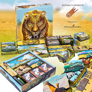 Spiel e-raptor - Sortiereinsatz für Wilde Serengeti mit UV Print
