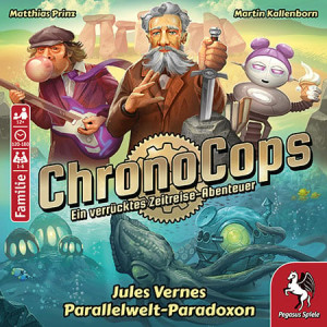 Kartenspiel ChronoCops - Jules Vernes Parallelwelt-Paradoxon