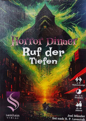 Brettspiel Horror Dinner: Ruf der Tiefen