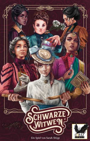 Corax Games Kartenspiel Schwarze Witwen