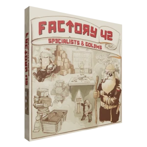 Brettspiel Factory 42 - Spezialisten und Golems Erweiterung