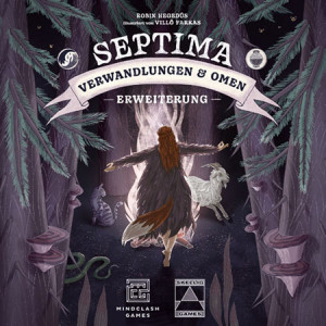 Brettspiel Septima: Verwandlungen & Omen Erweiterung