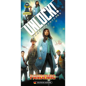 Kartenspiel Unlock! Game Adventures | Pandemic - Einzelszenario