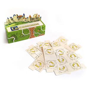 Asmodee Brettspiel Carcassonne - 3D Startlandschaft