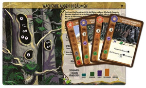 Brettspiel Spirit Island | Wachende Augen in Bäumen - Mini-Erweiterung