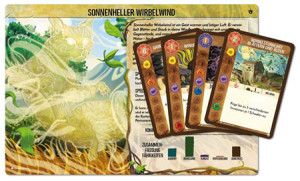 Brettspiel Spirit Island - Sonnenheller Wirbelwind Minierweiterung
