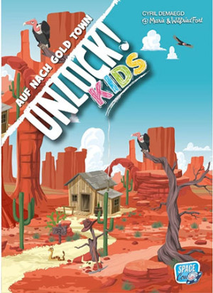 Asmodee Kartenspiel Unlock! Kids | Auf nach Gold Town