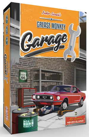 Brettspiel Grease Monkey Garage