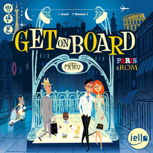 Brettspiel Get on Board: Paris & Rom