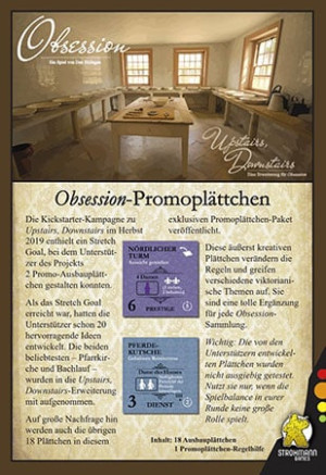 Brettspiel Obsession | Promoplättchen