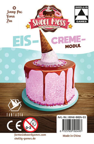Brettspiel Sweet Mess: Eiscreme-Modul