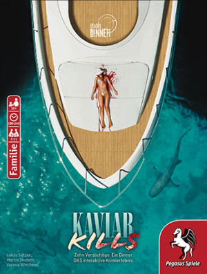 Brettspiel Deadly Dinner: Kaviar Kills