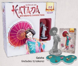 Brettspiel Shogun no Katana | Geisha - Erweiterung