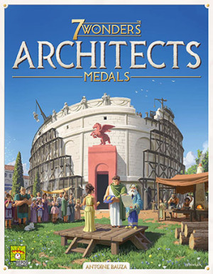 Asmodee Brettspiel 7 Wonders: Architects | Medals - Erweiterung