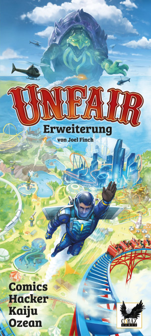 Corax Games Kartenspiel Unfair | CHKO - Erweiterung