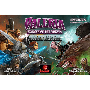 Kartenspiel Valeria: Königreich der Karten | Schattental - Erweiterung