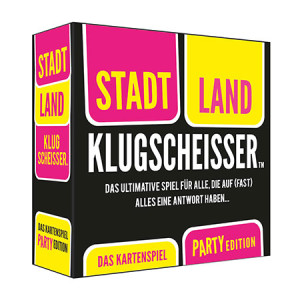 Kartenspiel Stadt Land Klugscheisser - Kartenspiel