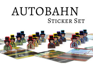 Spiel Autobahn - Stickerpack