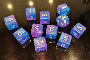 Brettspiel Space Kraken | Würfelset - Zubehör