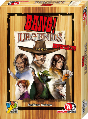 Abacus Kartenspiel Bang! - Legends (6. Erweiterung)